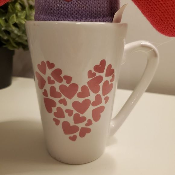 🌺 3/$25 Sock Monkey in mug with heart design 💕 - Picture 13 of 16